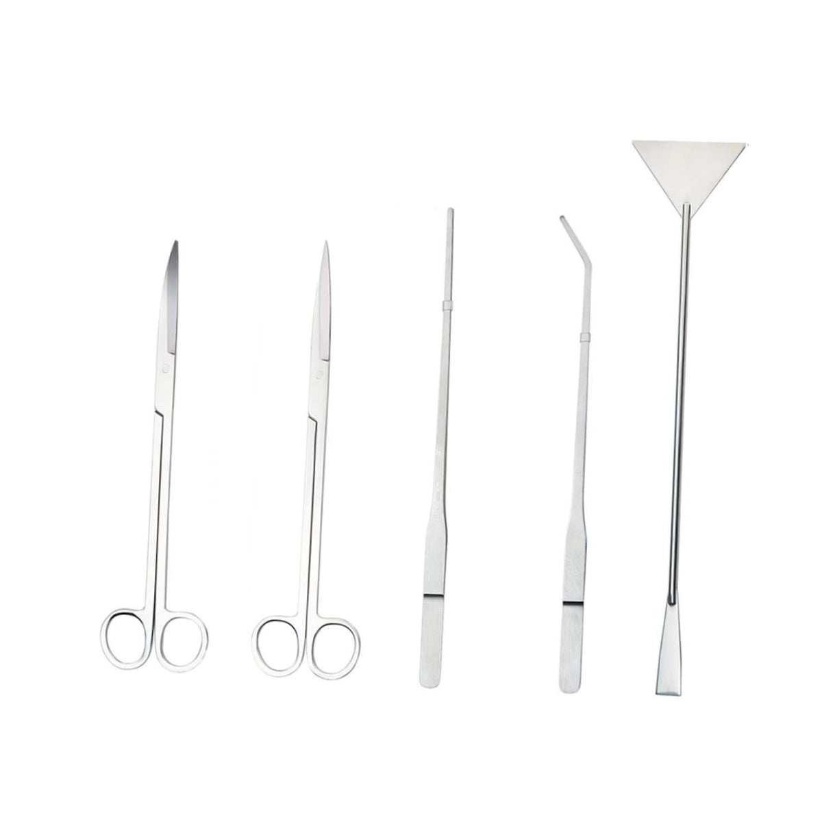 5 Piece Stainless Steel Aquarium Aquascaping Kit W83526