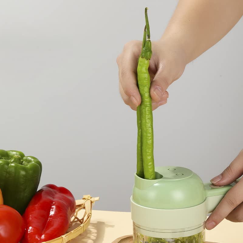 4 in 1 Handheld Electric Vegetable Chopper Set I4269