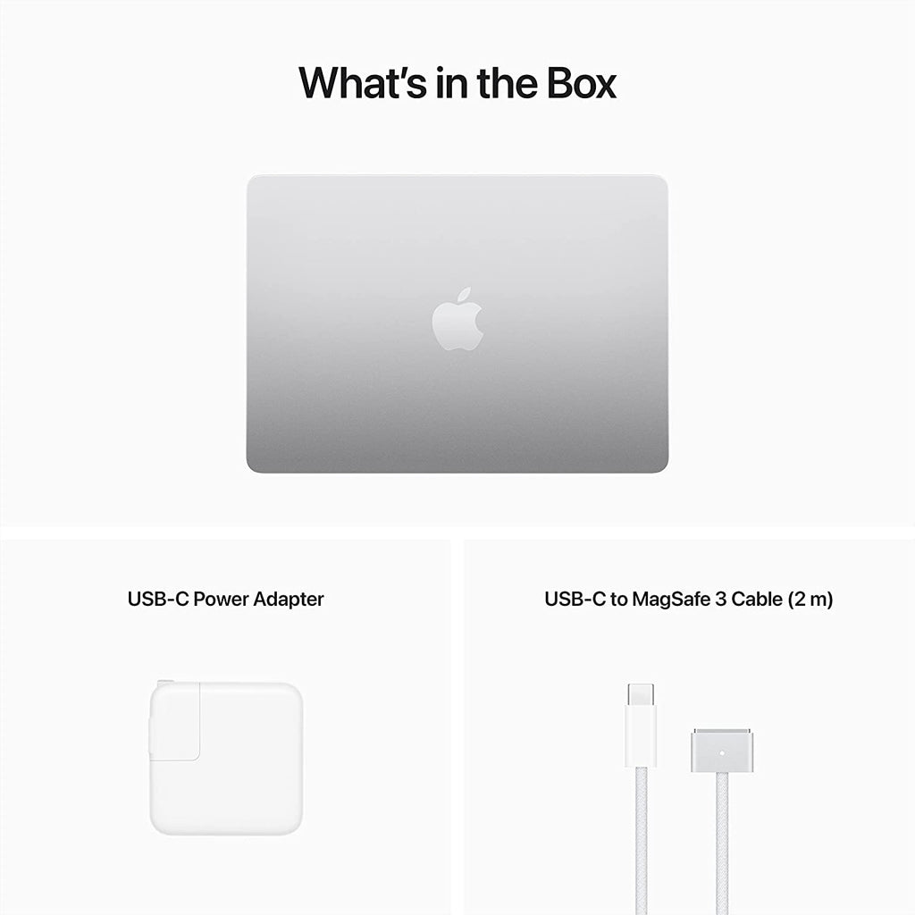 Apple M2 Chip 13.6-inch 8GB RAM 256GB SSD Silver I628