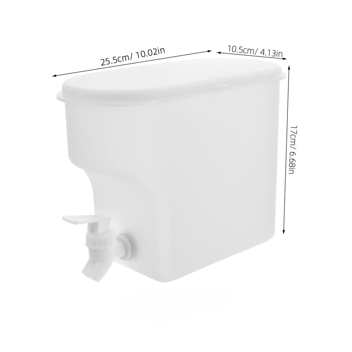 Water Jug with Faucet 3.5L PP Large Capacity R3054