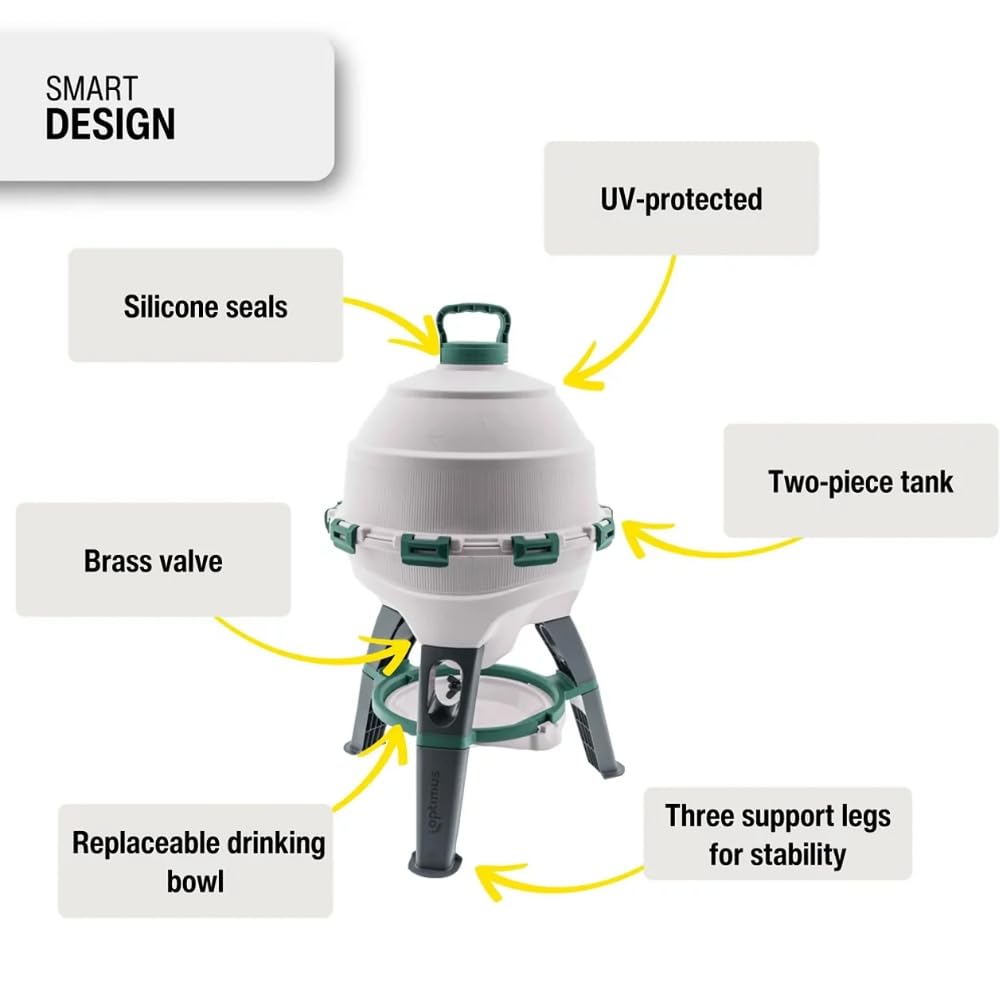 6 Gallon Top Fill Gravity Fed Poultry Waterer Z10035