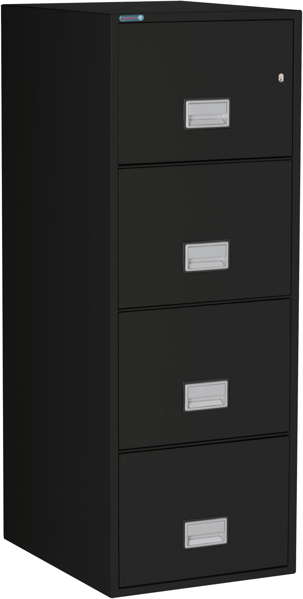 Black 4-Drawer Legal Fireproof File Cabinet M922853