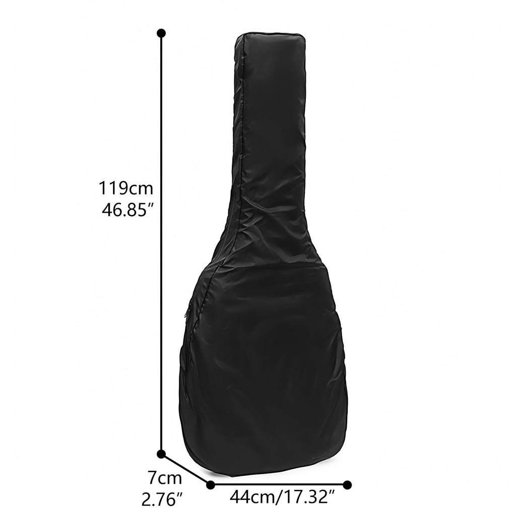 Black Waterproof Electric Guitar Bag Rain Cover A7869