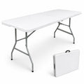 6ft White Folding Table L575