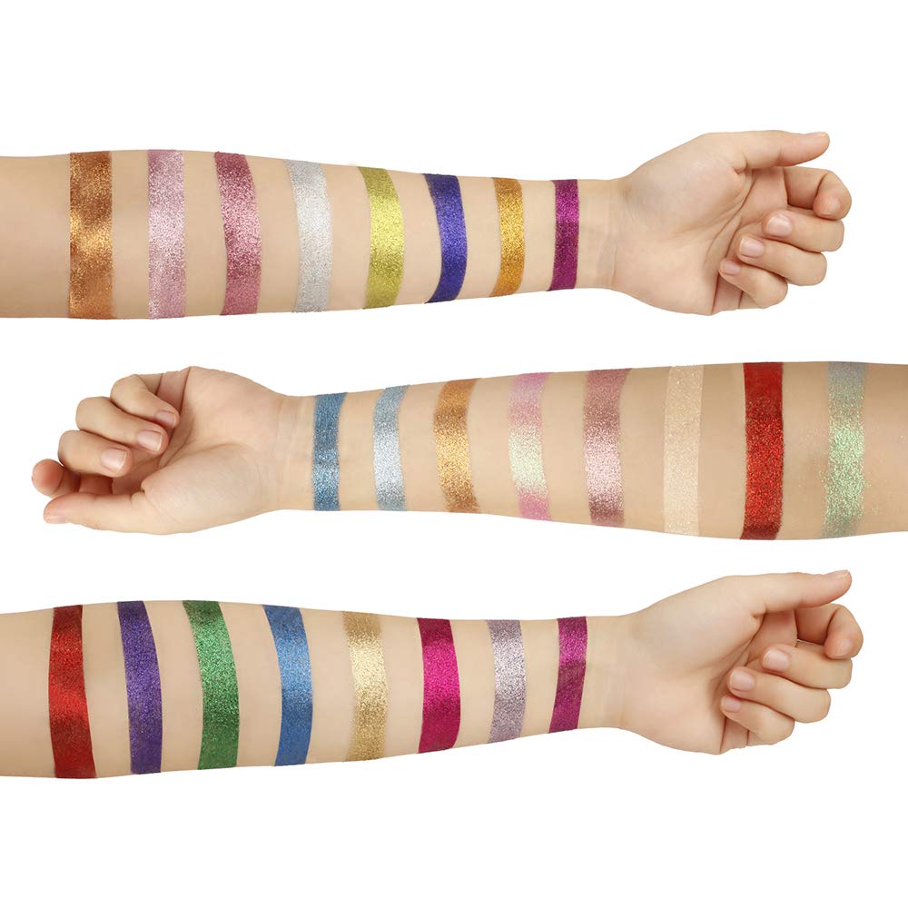 24 Color Pressed Glitter Eyeshadow Palette O825374