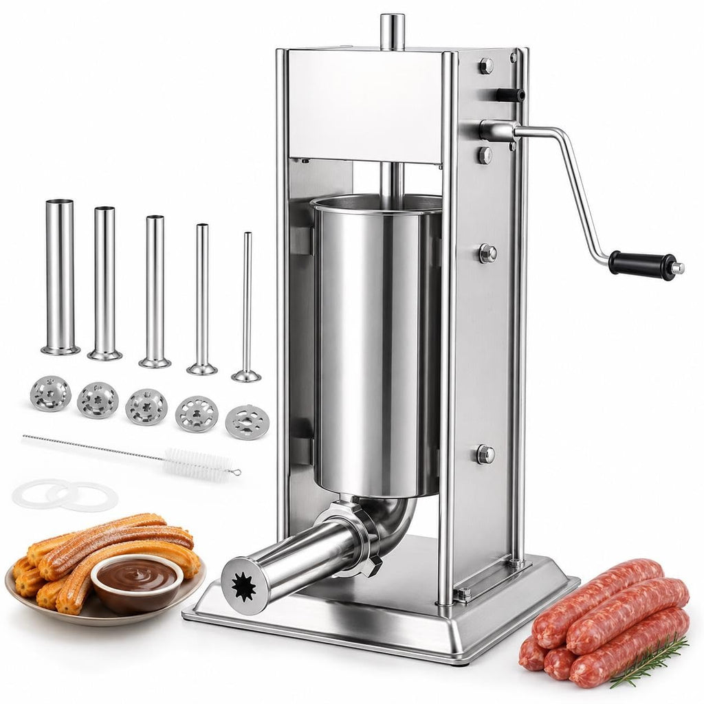 3L 304 Stainless Steel Sausage Stuffer & Churro Maker G989390