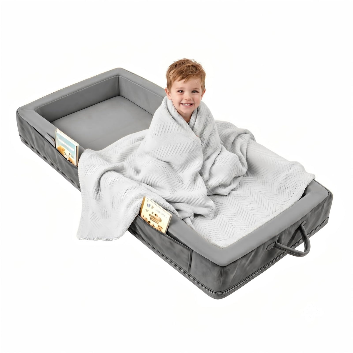 Portable Foldable Washable Toddler Travel Bed I9475