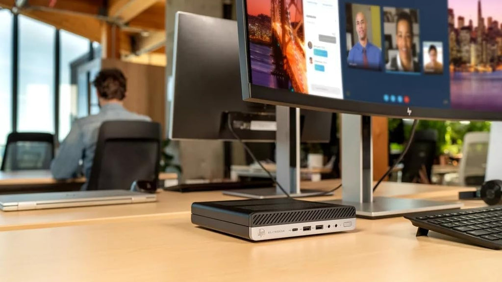 Mini PC Desktop Computer, Intel Core i5-9500T, 8GB DDR4 RAM, 256GB SSD, Keyboard & Mouse, WiFi, Windows 11 Pro E116811