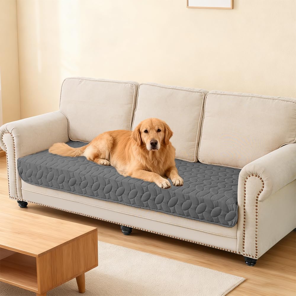 Waterproof Pet Bed Cover 30x70 Inch Dark Grey H95062