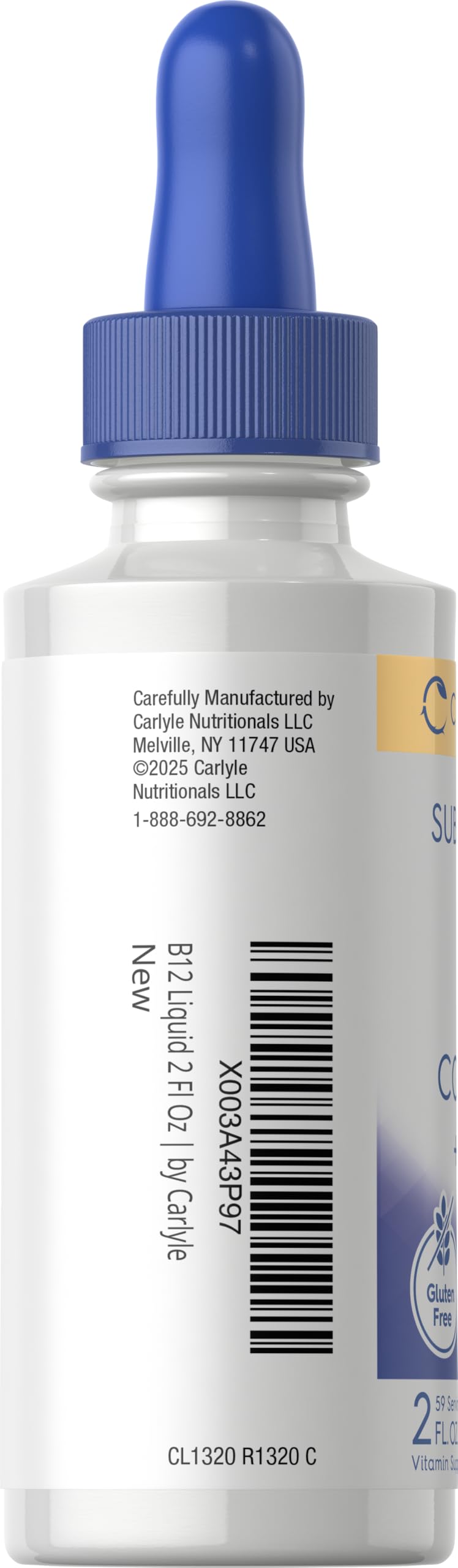 Vitamin B Complex Sublingual Liquid Drops 2 fl oz X50214