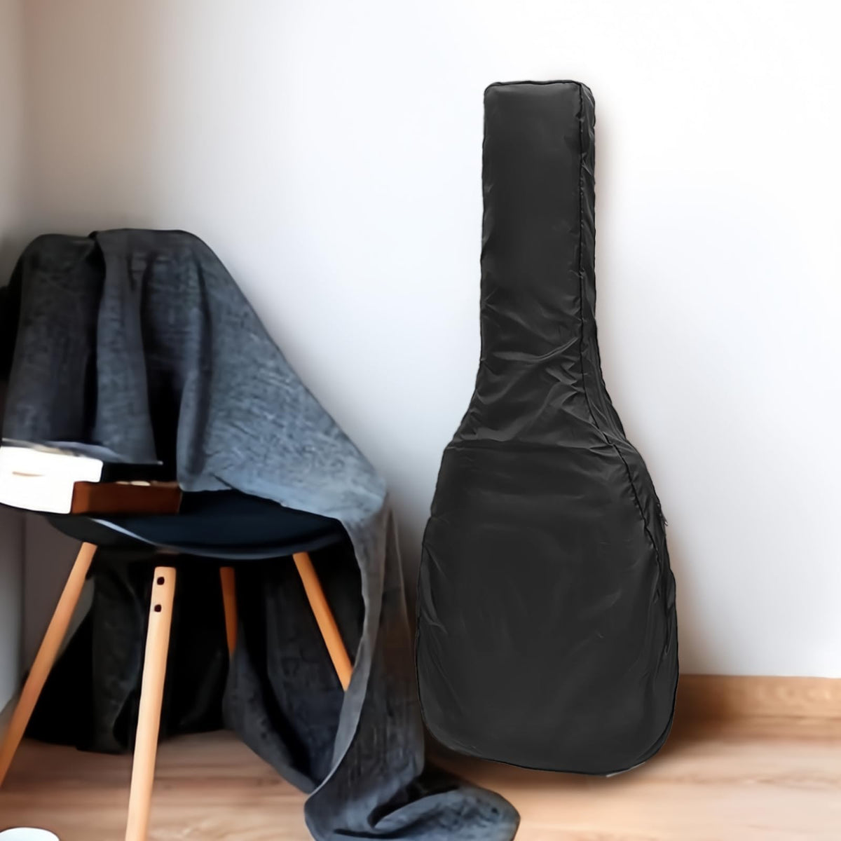 Black Waterproof Electric Guitar Bag Rain Cover A7869