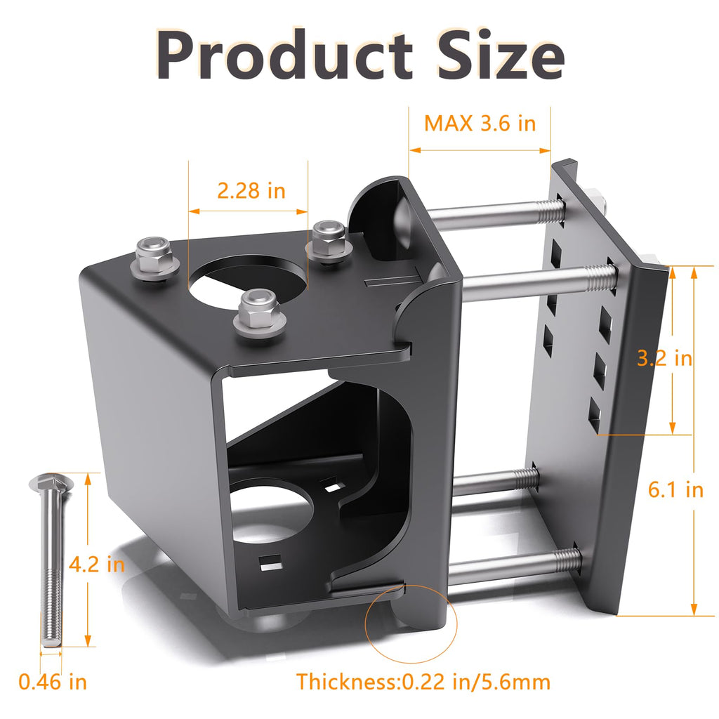Heavy Duty Trailer Jack Relocation Kit W782