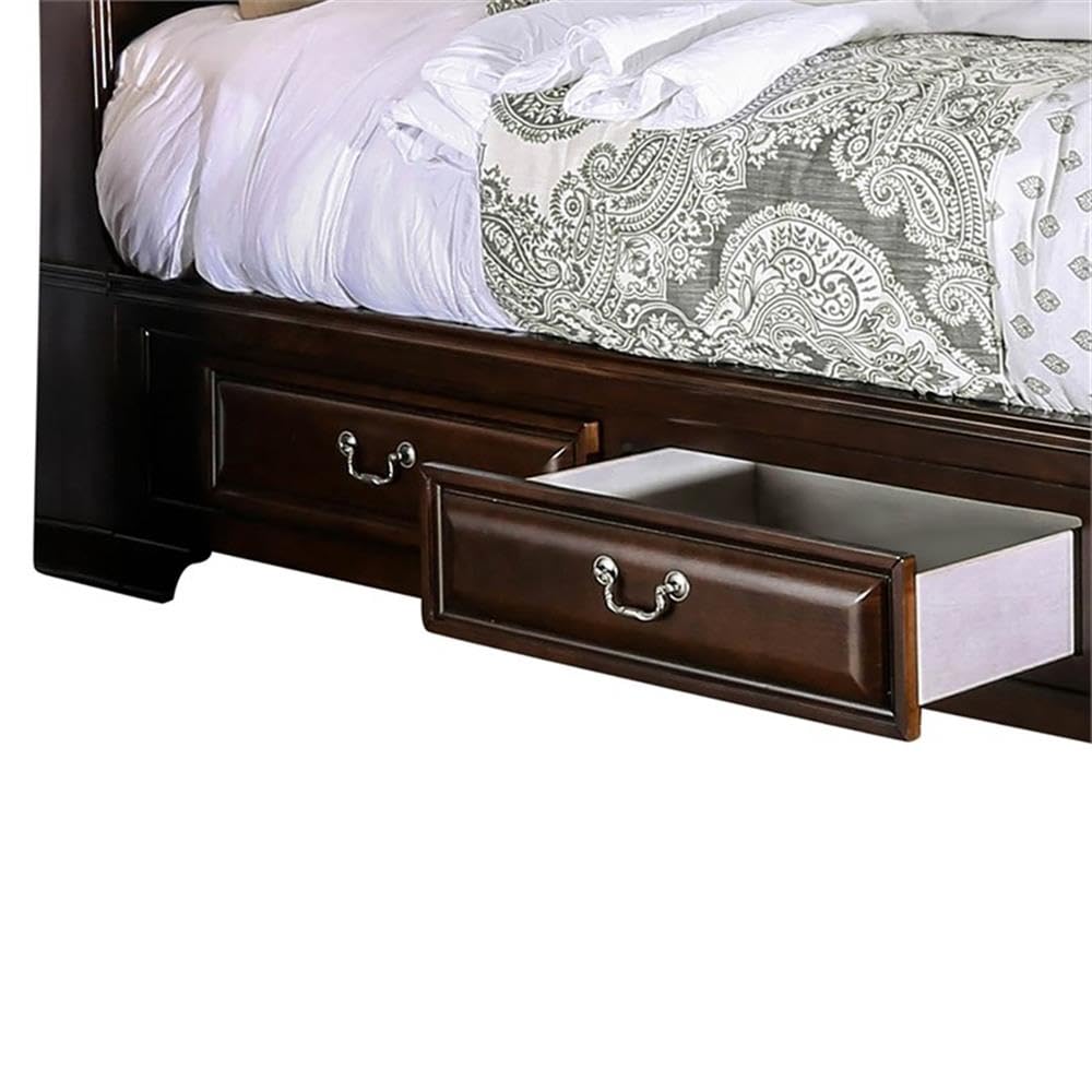 King Storage Platform Bed C168