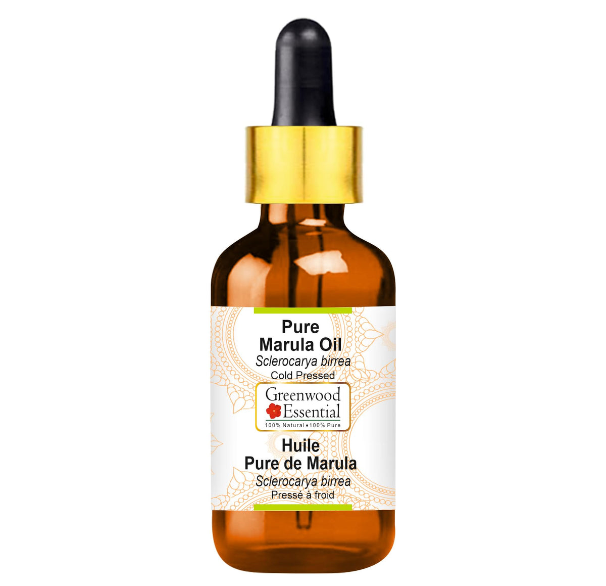 Pure Marula Oil with Glass Dropper Cold Pressed 30ml A45414
