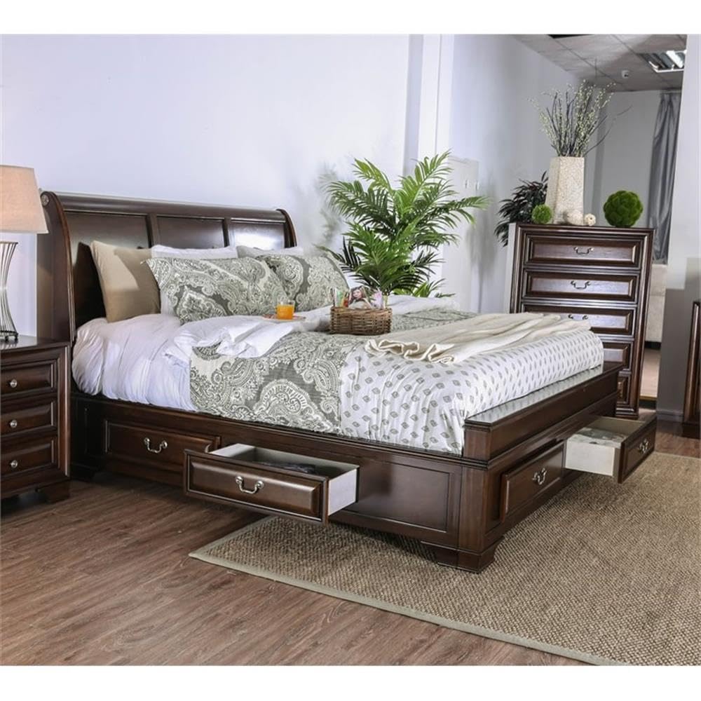King Storage Platform Bed C168