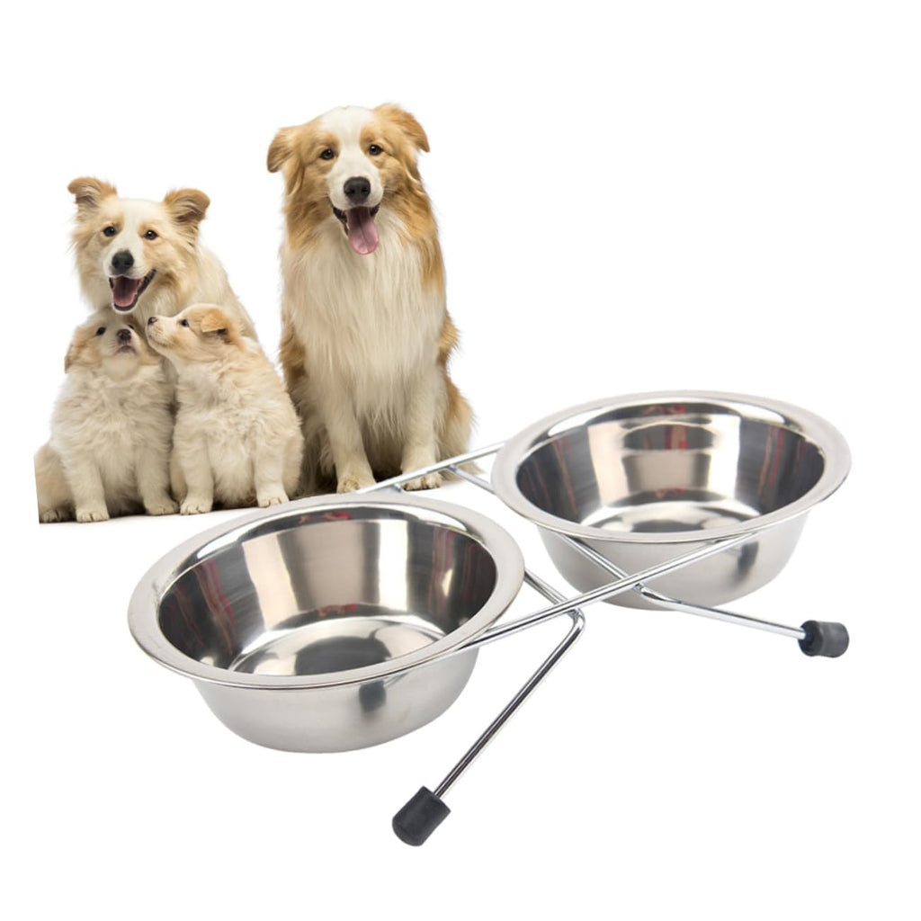 Stainless Steel Dog Cat Bowls Set P5568