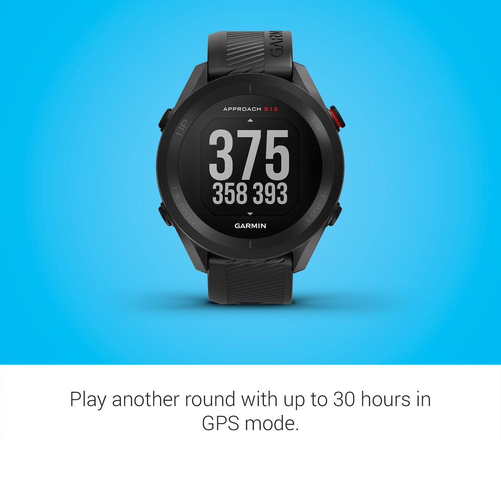 Black Golf Watch C12606