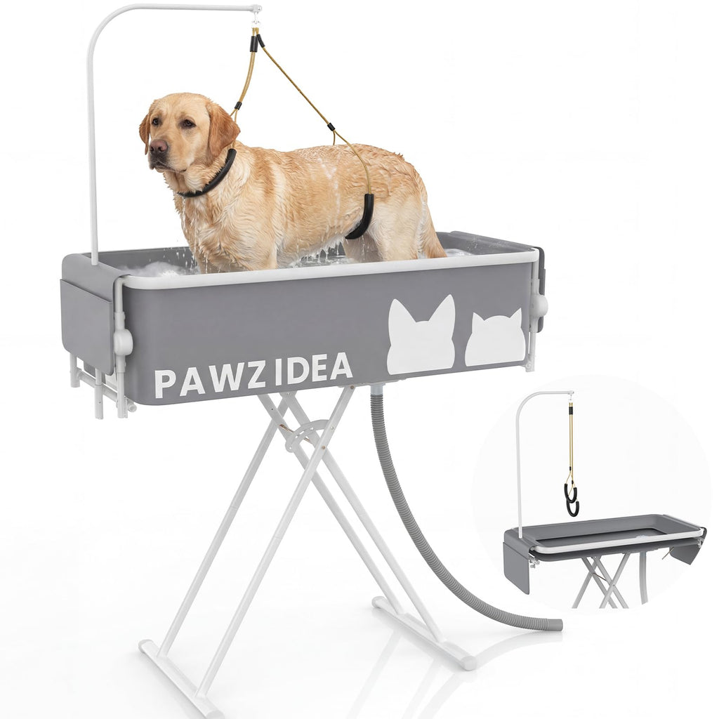 2-in-1 Dog Bathtub & Grooming Table P4362