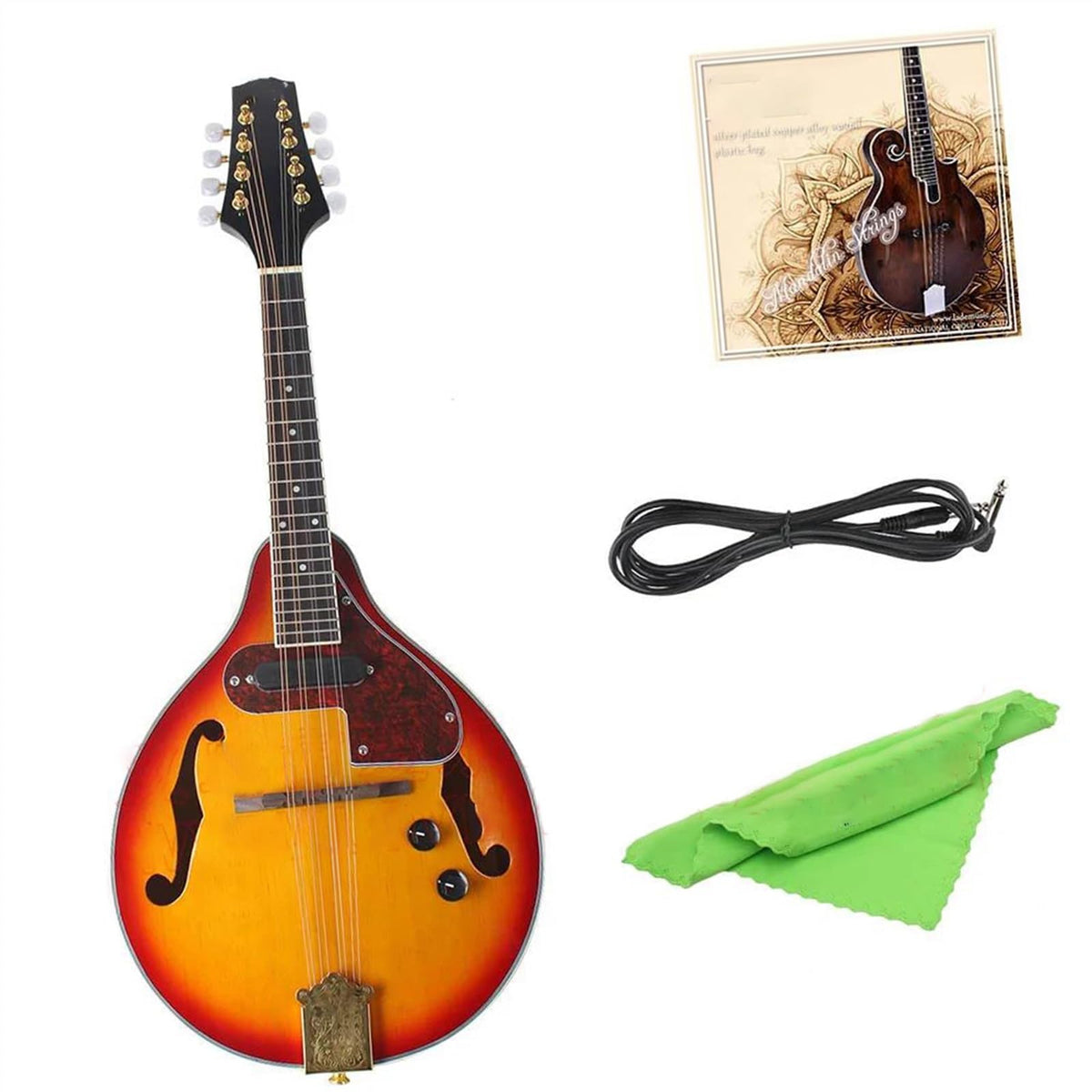 8-String Electric Mandolin Sunburst A Style Rosewood Fingerboard R257883