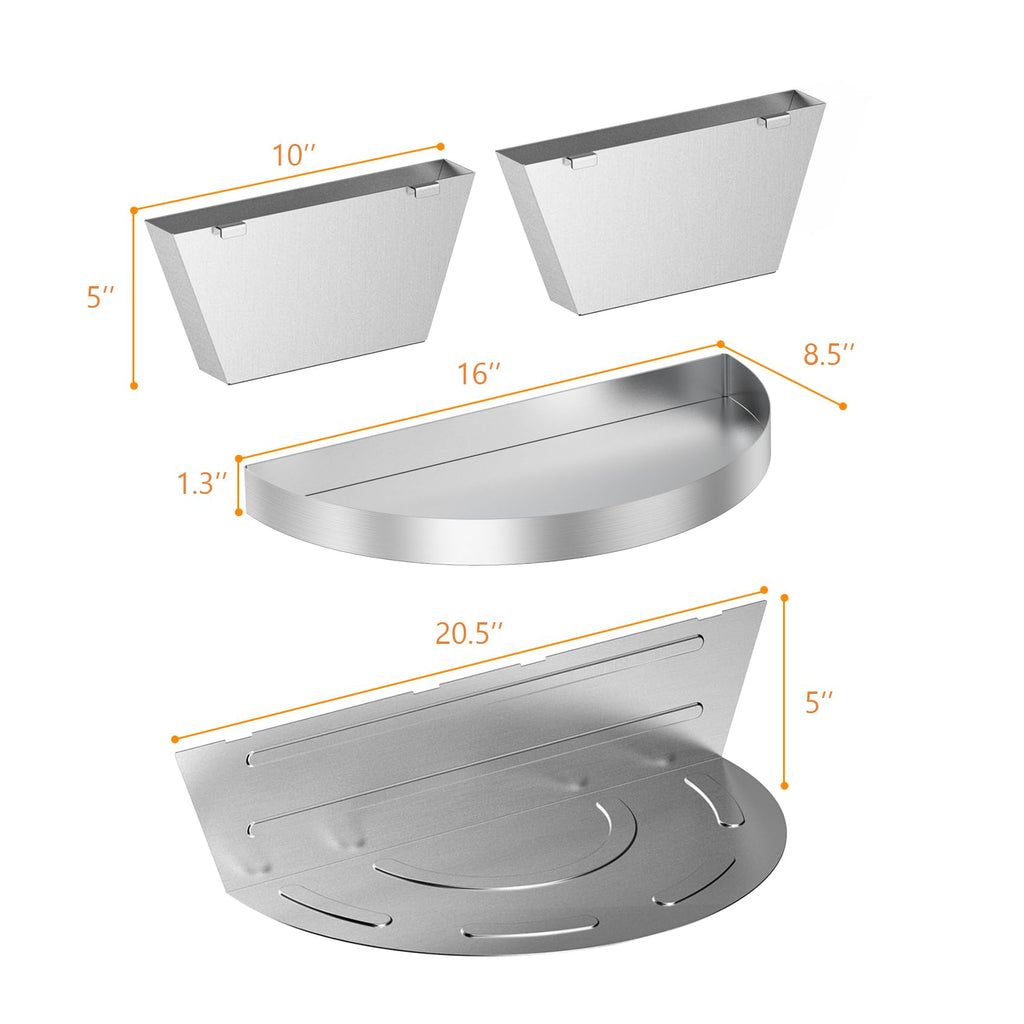 Charcoal Divider Drip Pan R28719