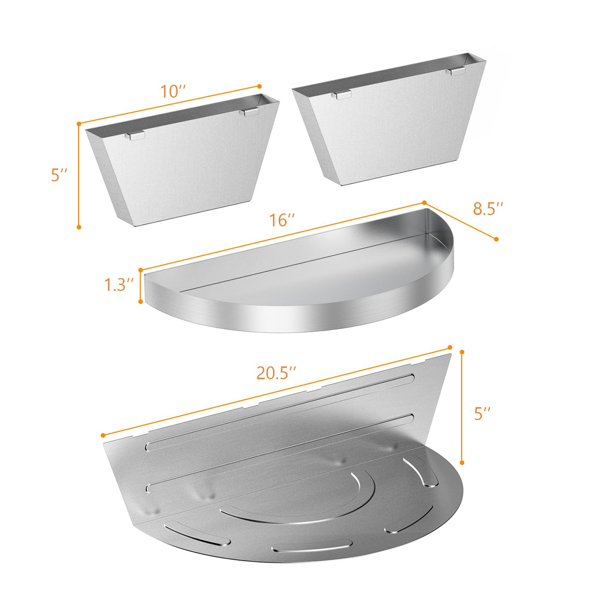 Charcoal Divider Drip Pan R28719