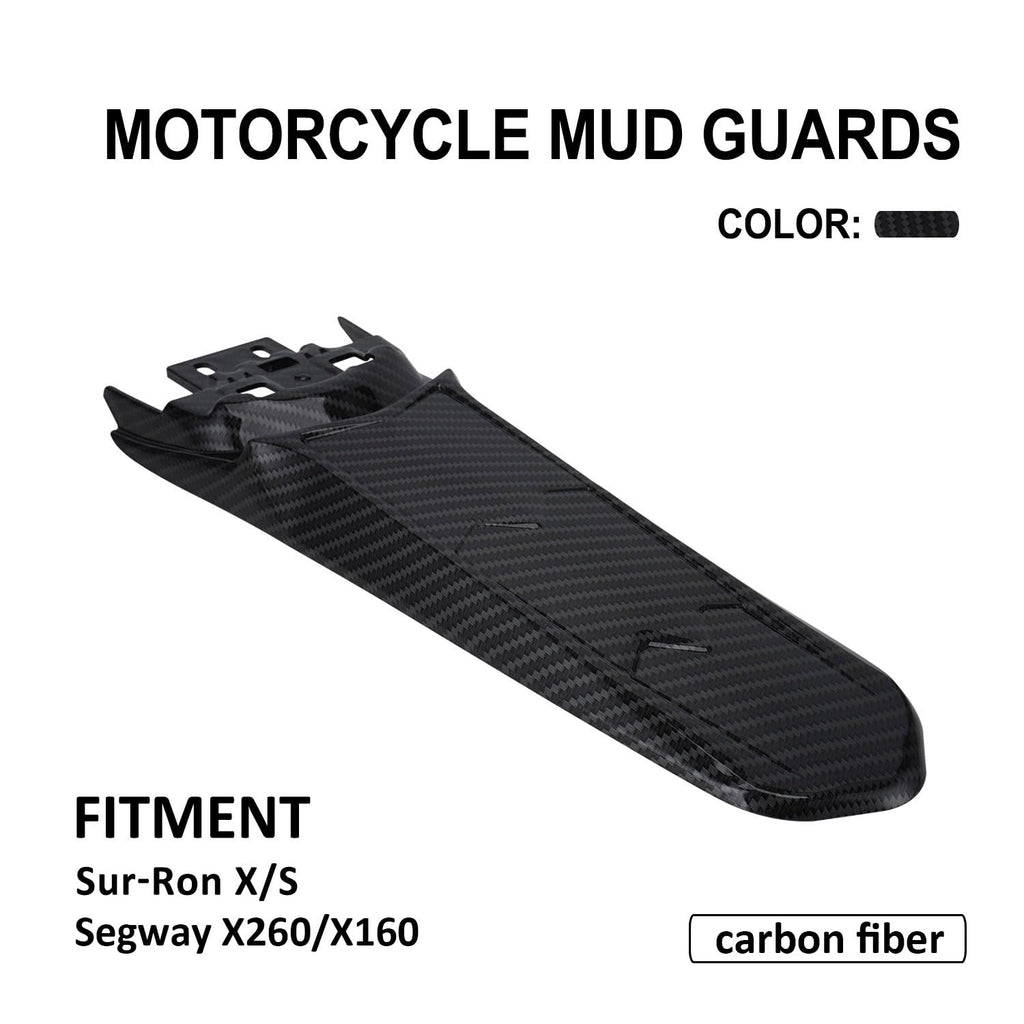 Carbon Fiber Extended Rear Fender Electric Dirt Bike U67296