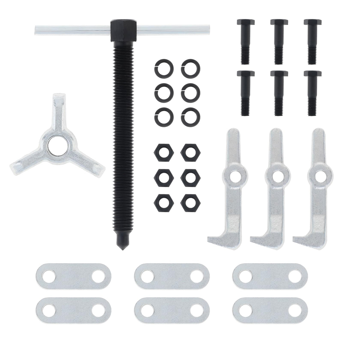 2.36 Inch Adjustable High Carbon Steel 3-Jaw Gear Puller Tool N41092