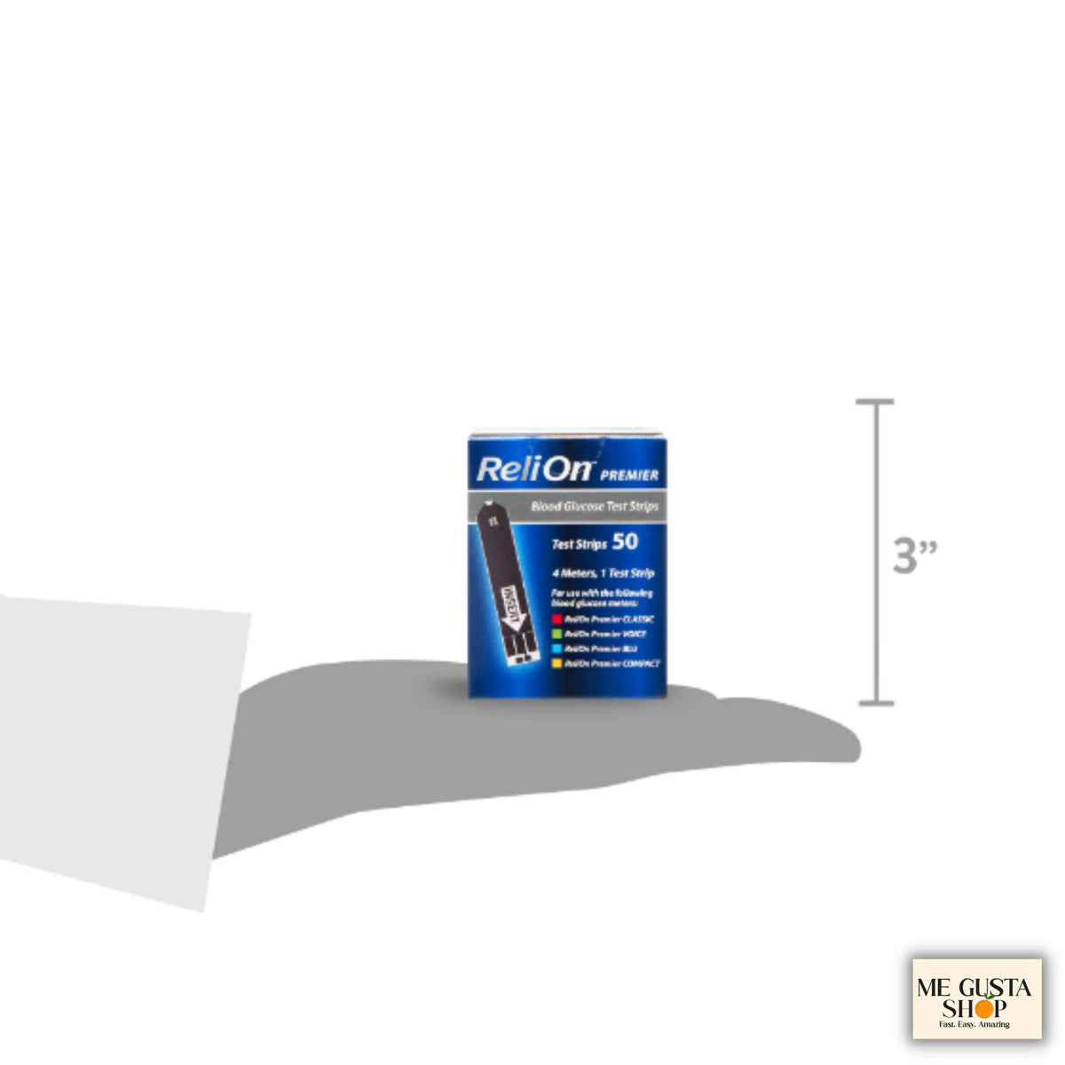 Blood Glucose Test Strips 50 Count J72769