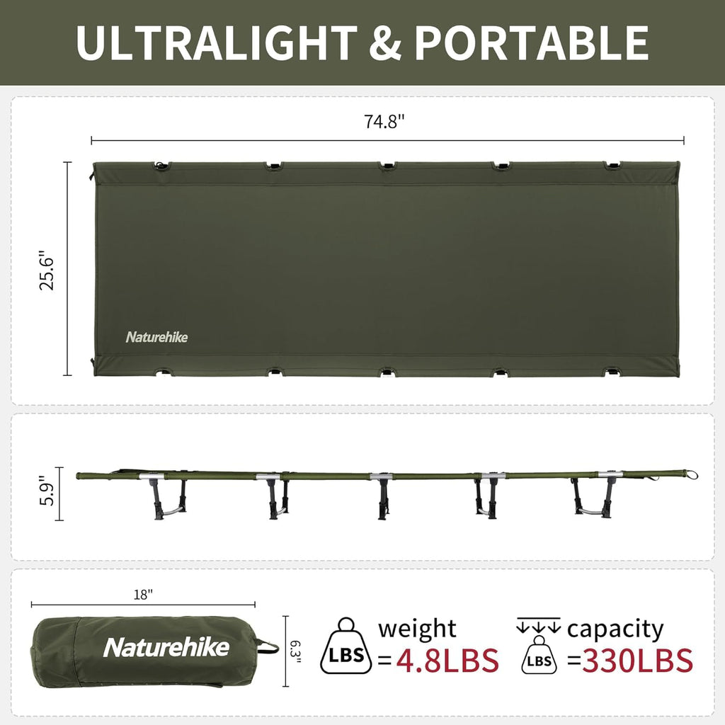 Ultralight Folding Camping Cot E583109