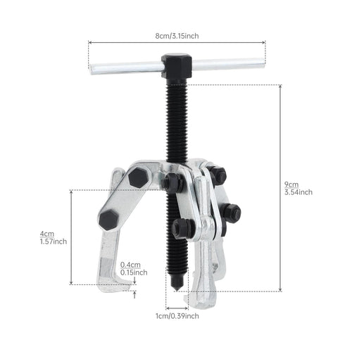 2.36 Inch Adjustable High Carbon Steel 3-Jaw Gear Puller Tool N41092