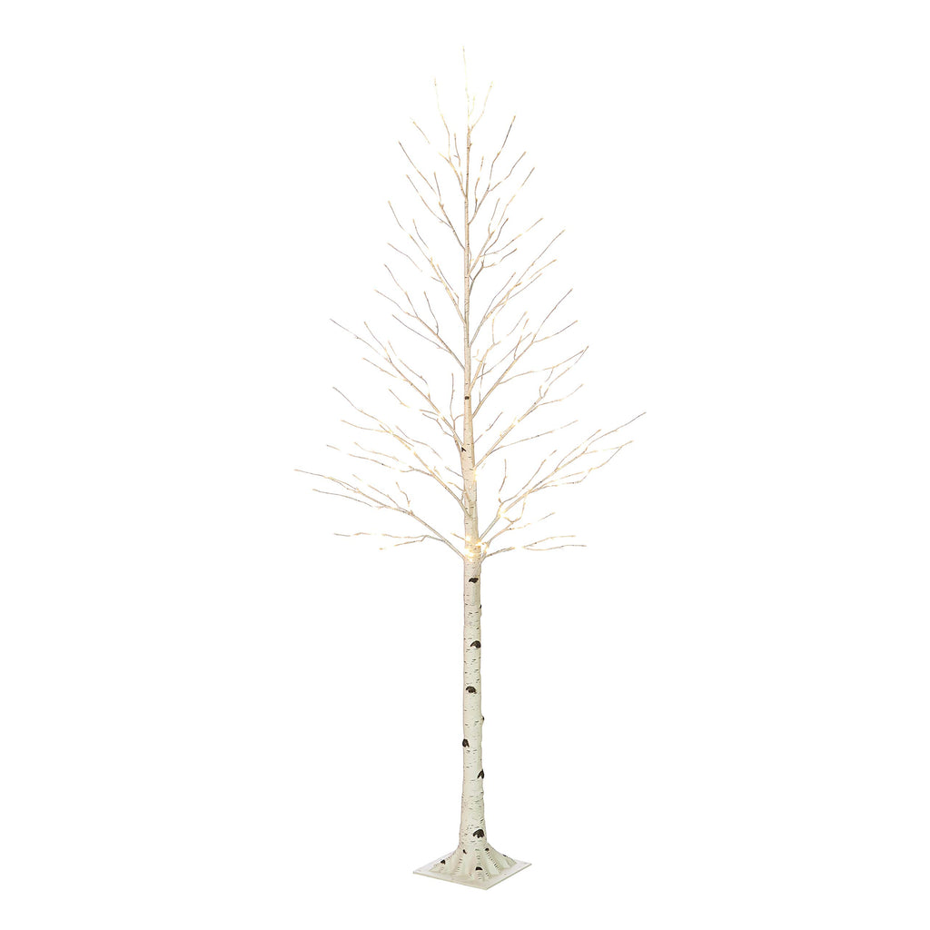 Lighted Birch Tree 8FT 240 Warm White Lights L832
