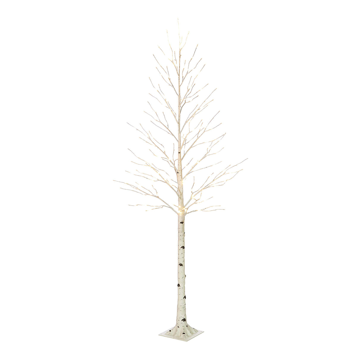 Lighted Birch Tree 8FT 240 Warm White Lights L832