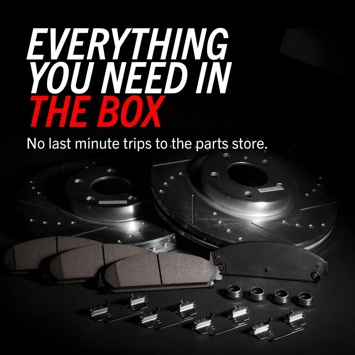 Brake Pad & Rotor Kit Front H25841