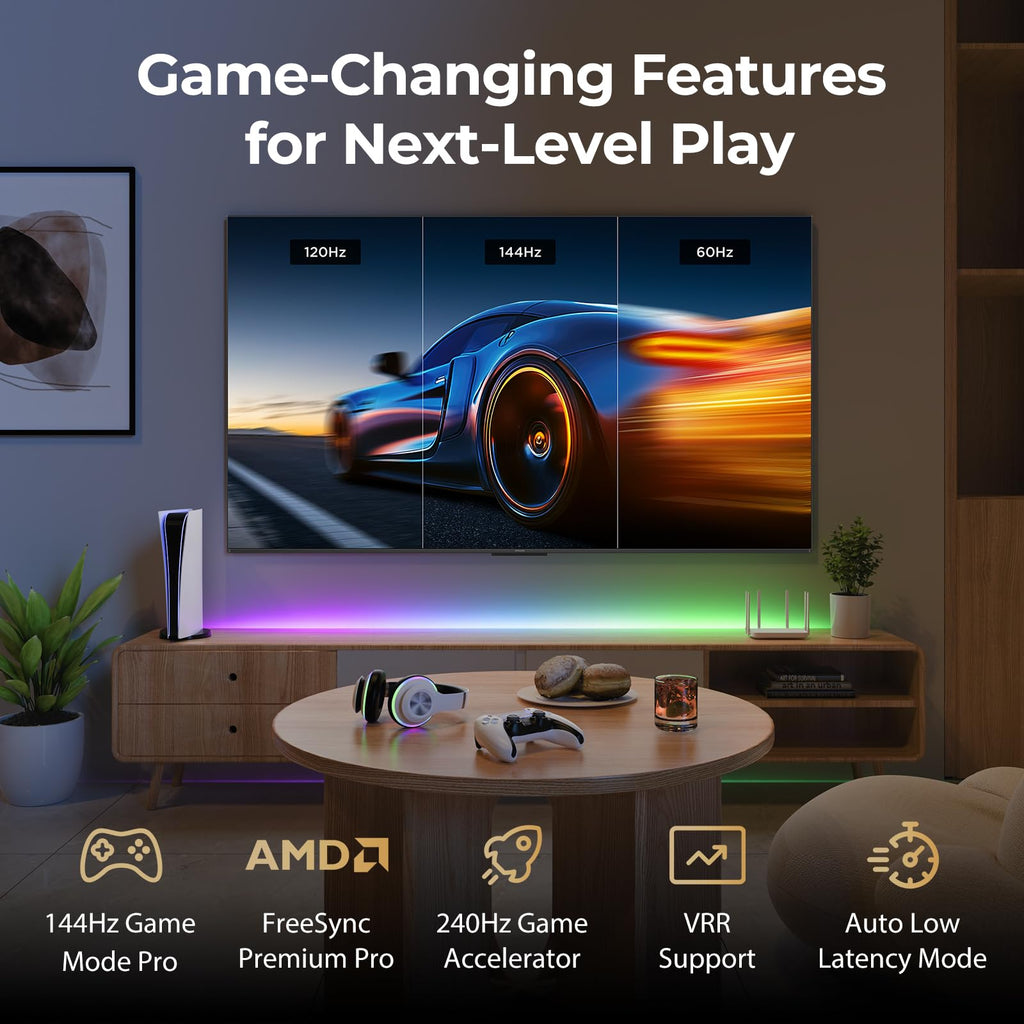 55" 4K MiniLED 144Hz Smart TV M869345