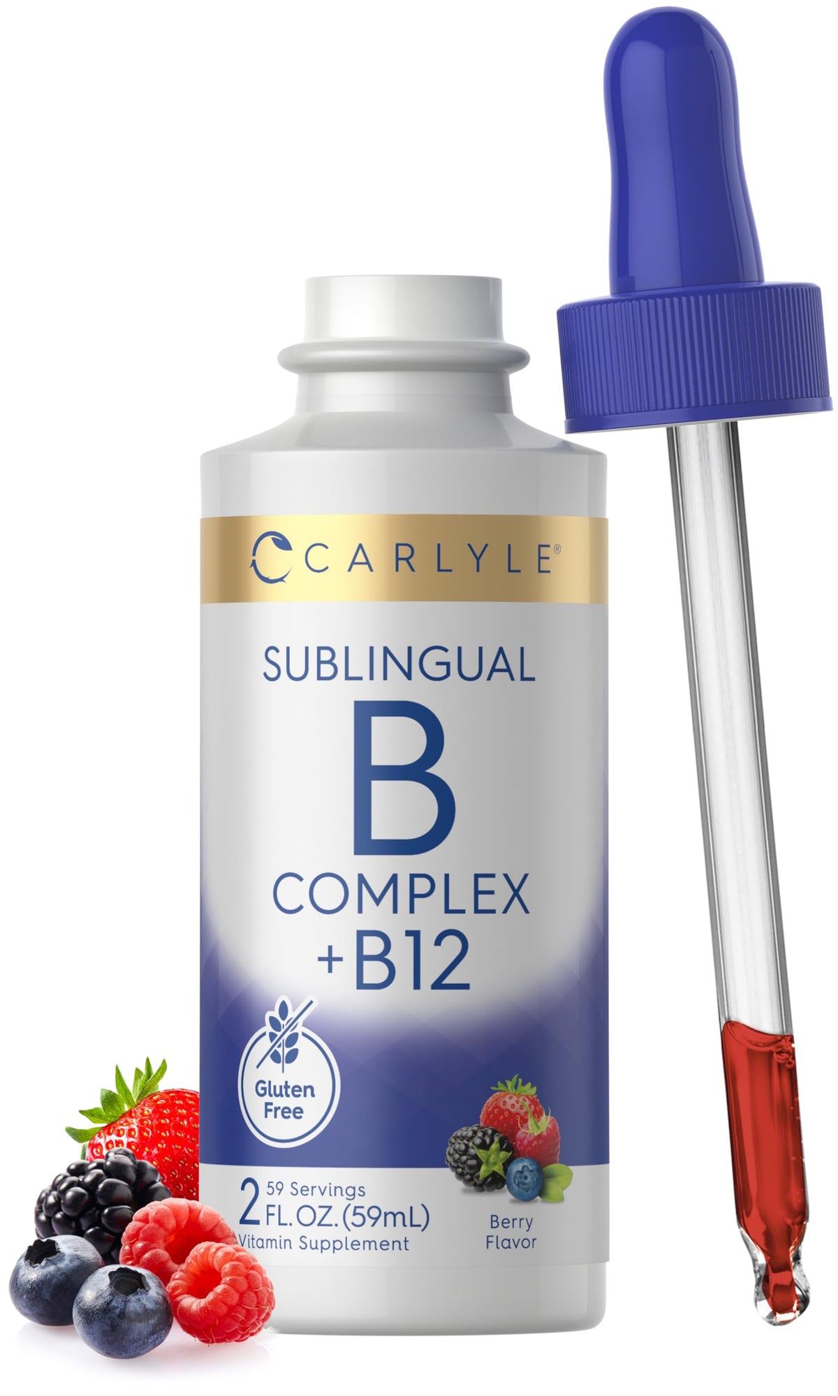 Vitamin B Complex Sublingual Liquid Drops 2 fl oz X50214