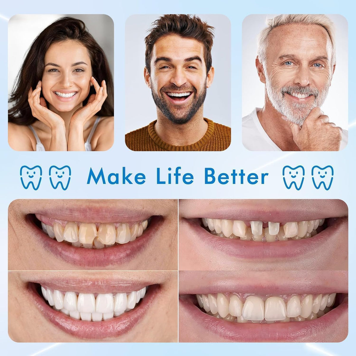 Silicone Denture Set Z408