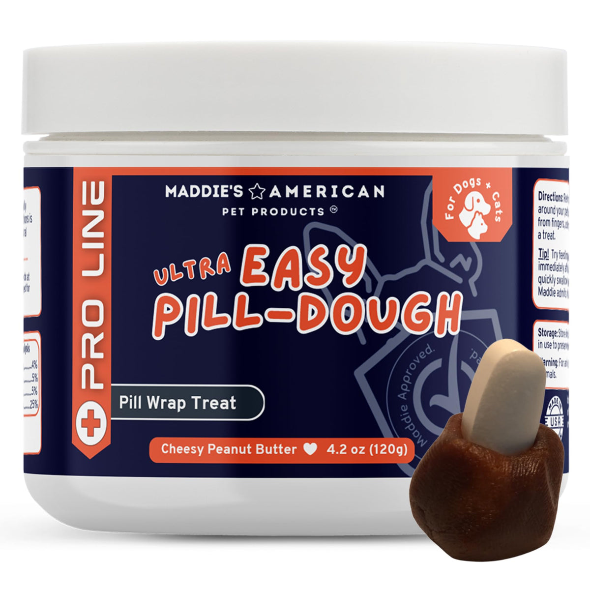 Pill-Dough Treat Paste Wrap for Dogs & Cats W85289