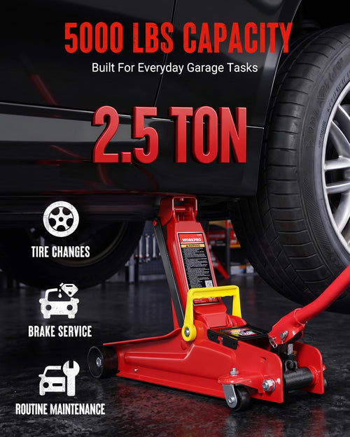 2.5 Ton Hydraulic Trolley Floor Jack T298