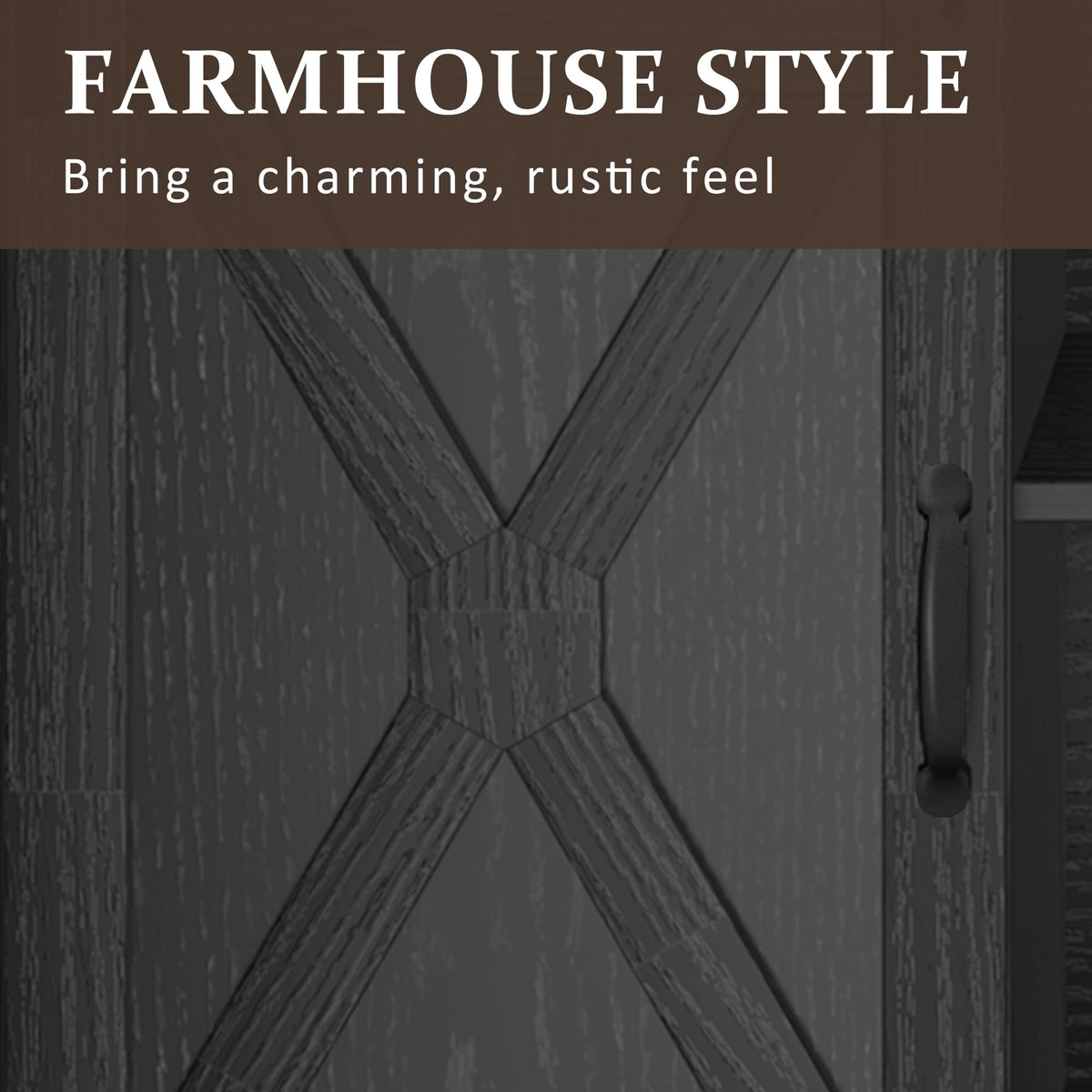 Farmhouse TV Stand Q19364