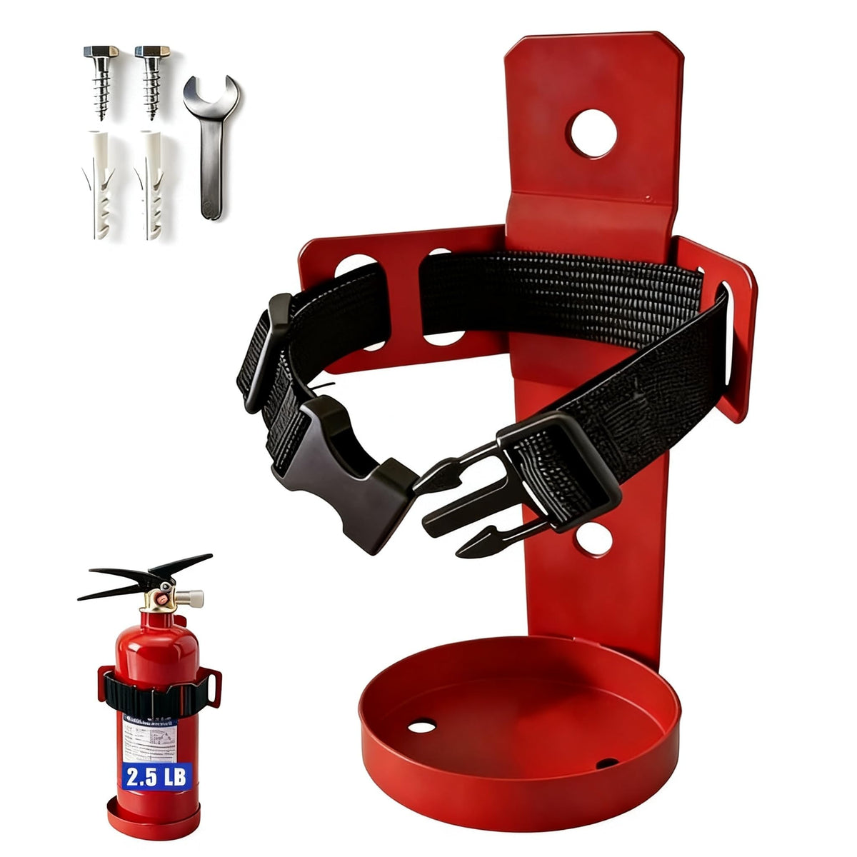 2.5LB Fire Extinguisher Wall Mount Bracket U660