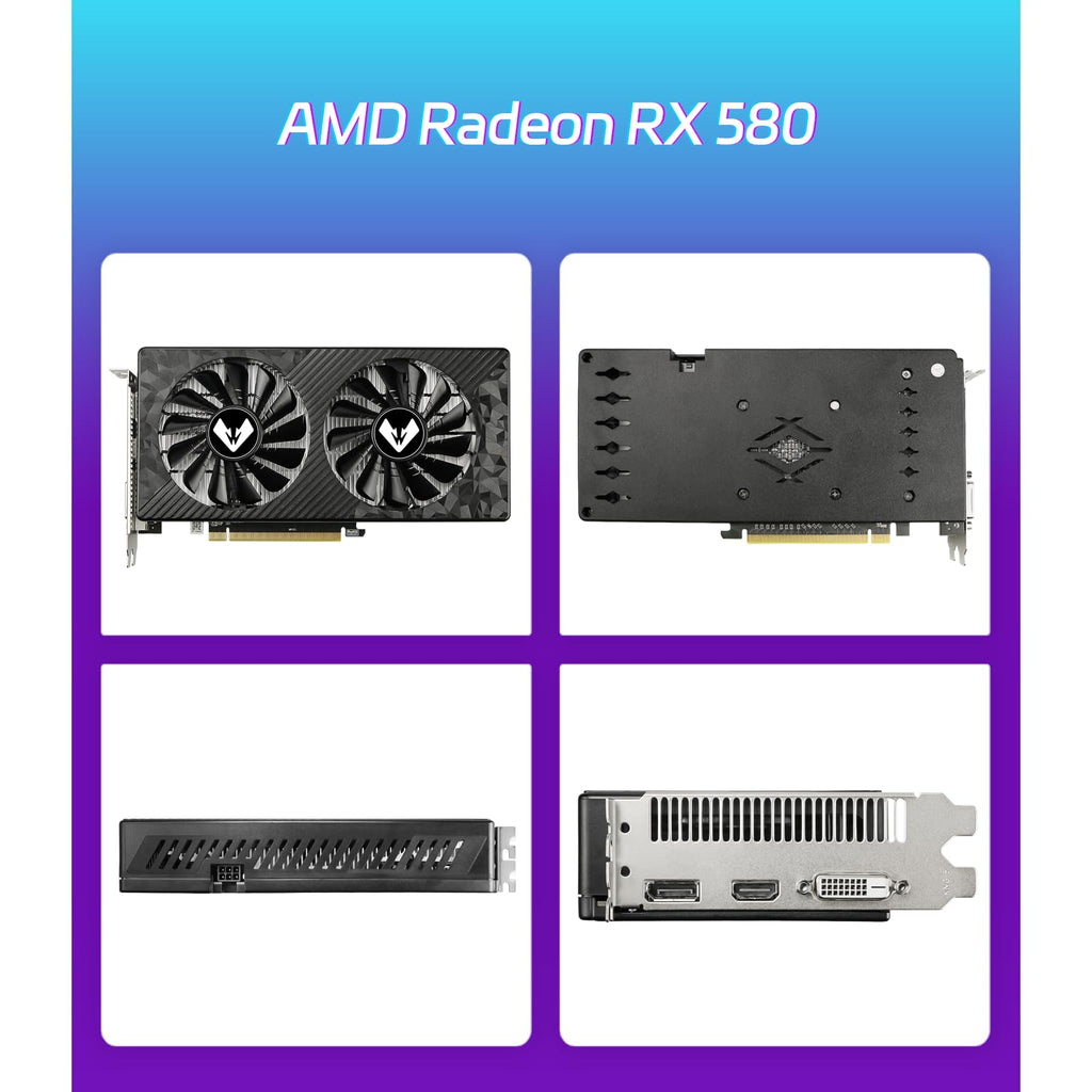 Radeon RX 580 8GB GDDR5 Gaming Graphics Card E495560