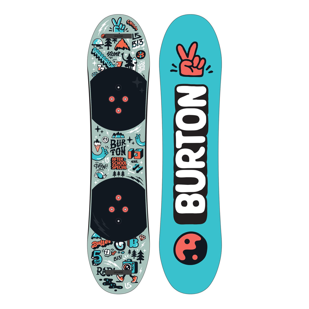 Kids' Snowboard and Binding Package V52598
