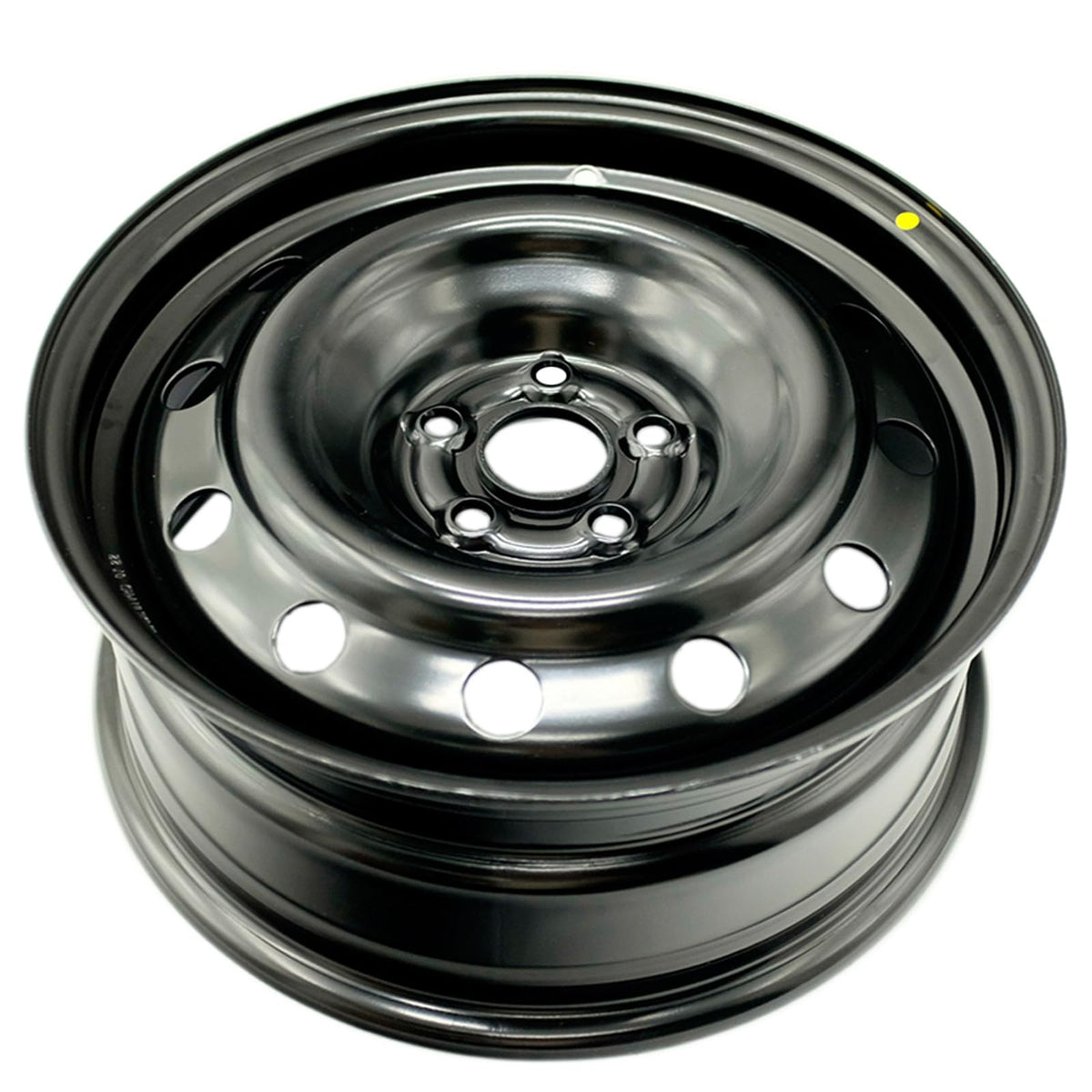 16" Steel Wheel Black Finish M7249
