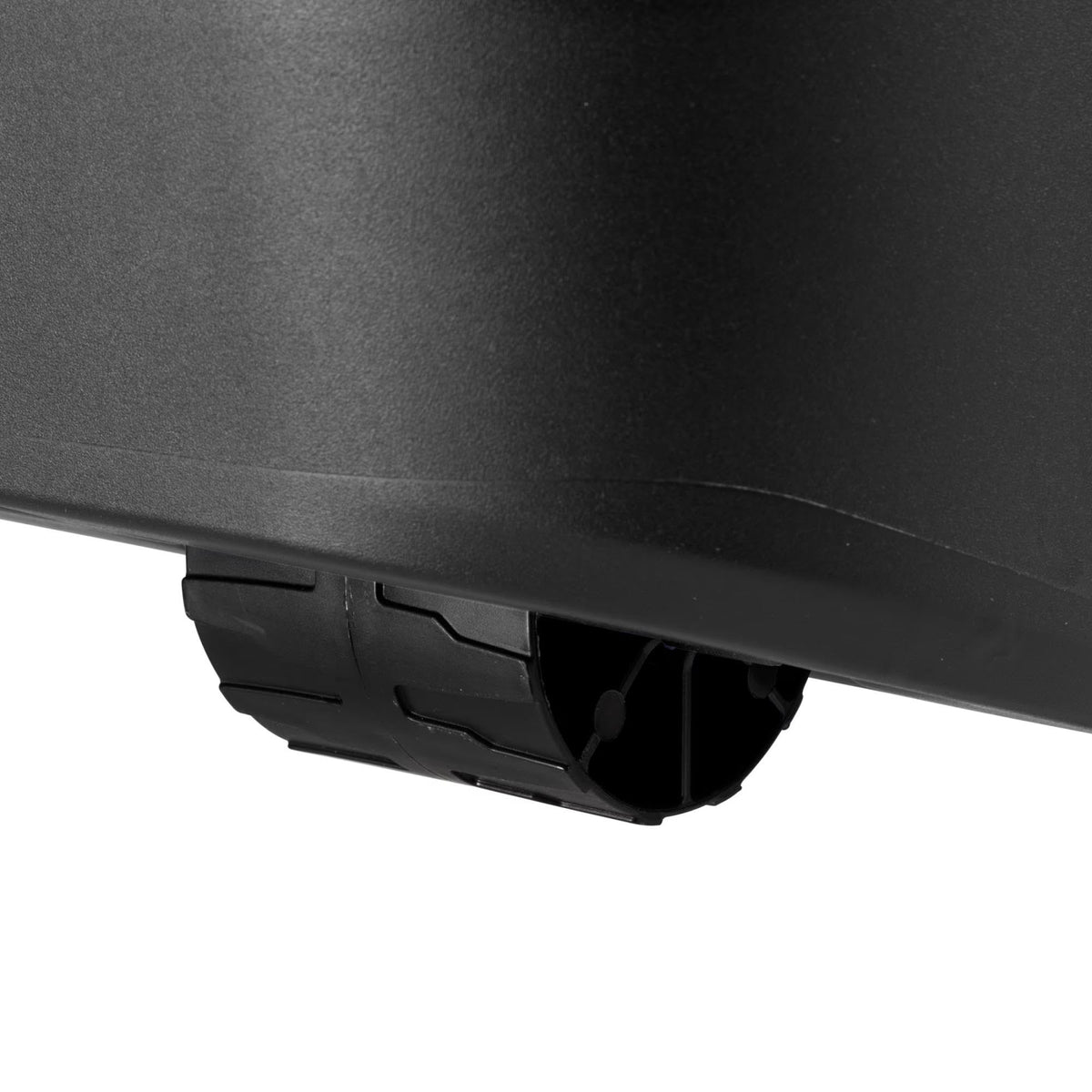 22 Gallon Black Wheeled Plastic Storage Trunk Q38083