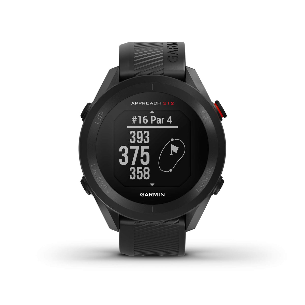 Black Golf Watch C12606