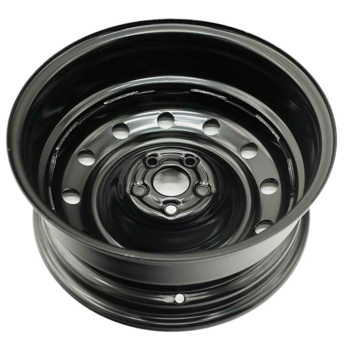 16" Steel Wheel Black Finish M7249