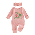 Christmas Tree Long Sleeve Romper Jumpsuit R525