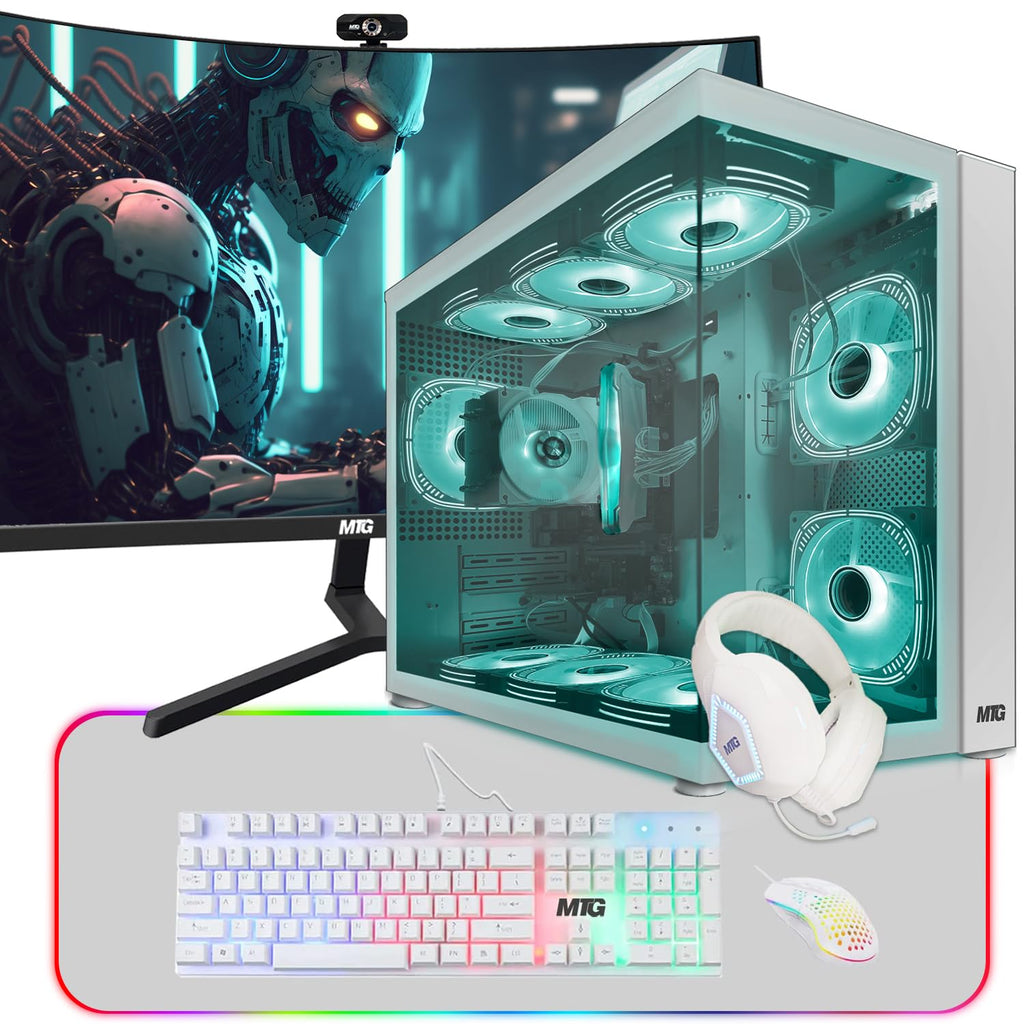 Gaming Tower PC, i5 8th Gen, 16GB RAM, 256GB Nvme G751585
