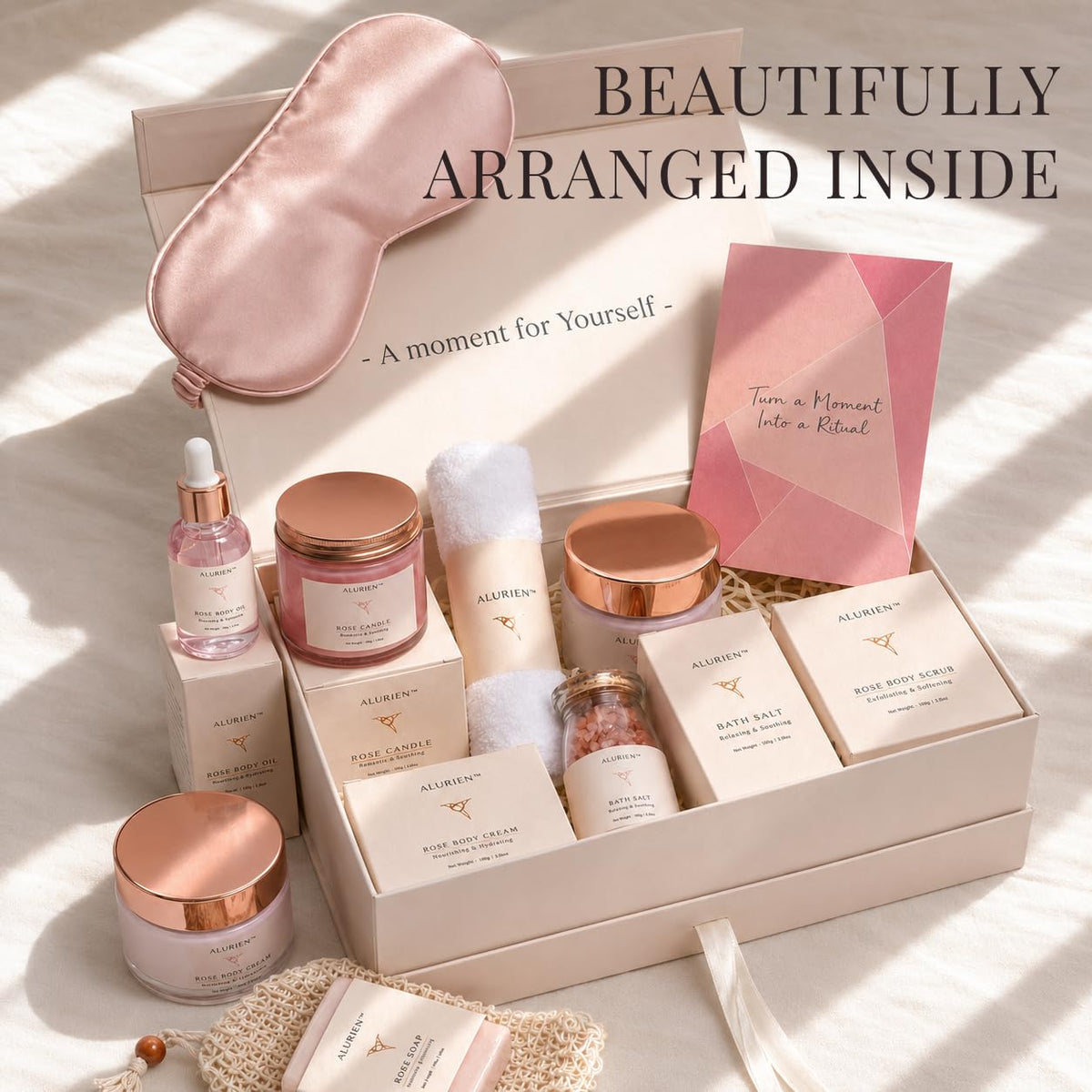 Rose 11-Piece Bath & Body Gift Set M610796