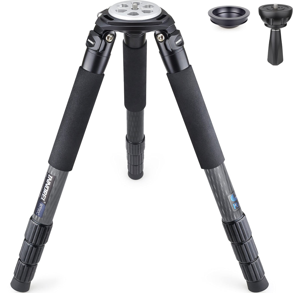 Carbon Fiber Heavy Duty Tripod with 75mm Bowl Adapter 63 inch Black Y2367